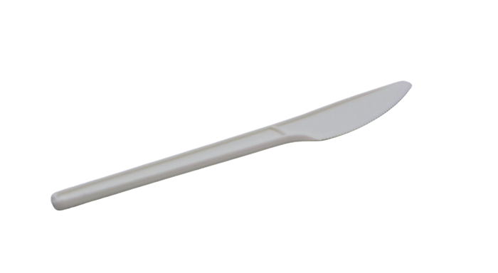 Cuchillo 100% Compostable Almidón Maíz