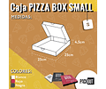 Caja PIZZA BOX White Edition 50 Unidades