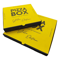 PACK OFERTA x MAYOR!!!   Caja PIZZA BOX Yellow 200 Unidades
