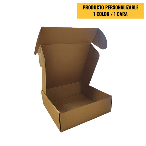 Caja Cartón Multiuso Autoarmable Cuadrada