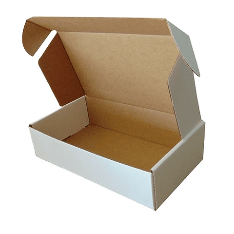 OFERTA MAYORISTA!!  Caja Cartón Multiuso Autoarmable Blanca  500 Unidades