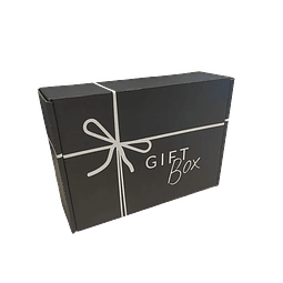 PACK X MAYOR!!! Caja Cartón Microcorrugado Autoarmable GIFT BOX Color Negro