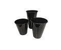 PACK x MAYOR!!! Vaso Reutilizable Negro 300 Unidades