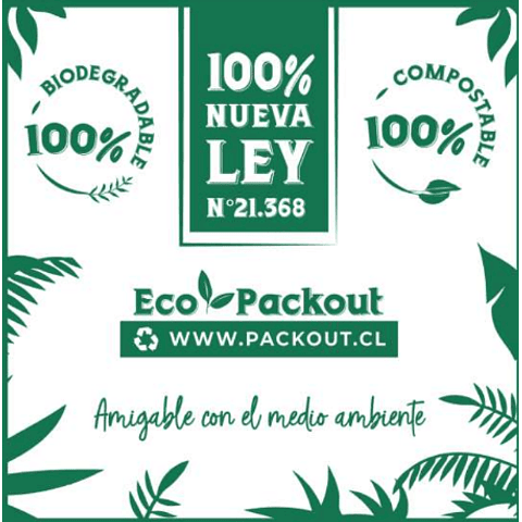 Pocillo Degustación C/Tapa -  Compostable, Almidón de Maiz 100 unidades