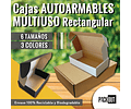 BLACK WEEK!!!  Caja Cartón Multiuso Autoarmable Negra 300 Unidades