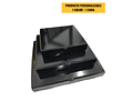 OFERTA MAYORISTA!!! Caja Pizza Revestida GLOSSY Negra 500 Unidades