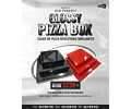 PACK x MAYOR!!! Caja Pizza Revestida GLOSSY Negra 200 Unidades