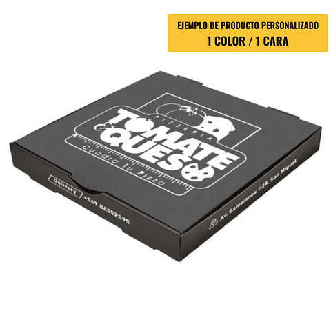 OFERTA MAYORISTA!!! Caja Pizza Blanca Cartón Corrugado 500 Unidades