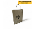 OFERTA MAYORISTA!!!  Bolsas Kraft Delivery 1.000 unidades