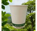 Vaso Café COMPOSTABLE Blanco