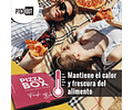 Caja PIZZA BOX Black