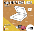 Caja PIZZA BOX Black