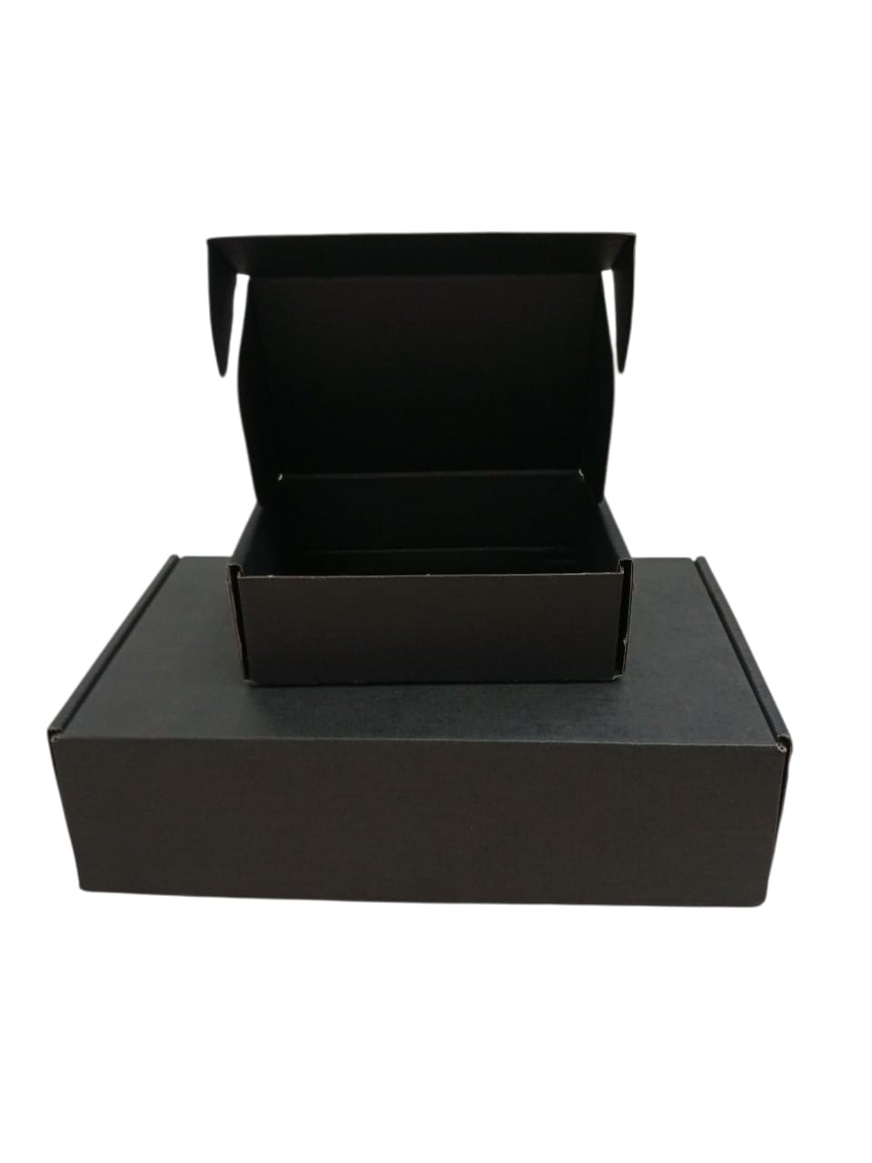Caja Cartón Multiuso Autoarmable Negra