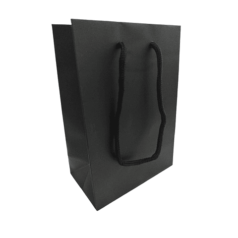 Bolsa Cartón Lujo C/Manilla Cordón