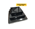 Caja Pizza Revestida GLOSSY Negra  - Personalizable