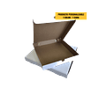 Caja Pizza Cartón Micro Corrugado Blanca - Personalizable