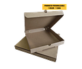 Caja Pizza Cartón Micro Corrugado Kraft  - Personalizable