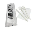 SET Cubiertos 100% Compostable Almidón Maíz 50 Unidades