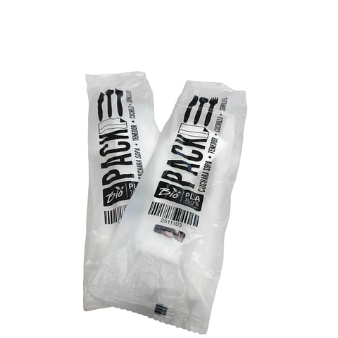 SET Cubiertos 100% Compostable Almidón Maíz 50 Unidades