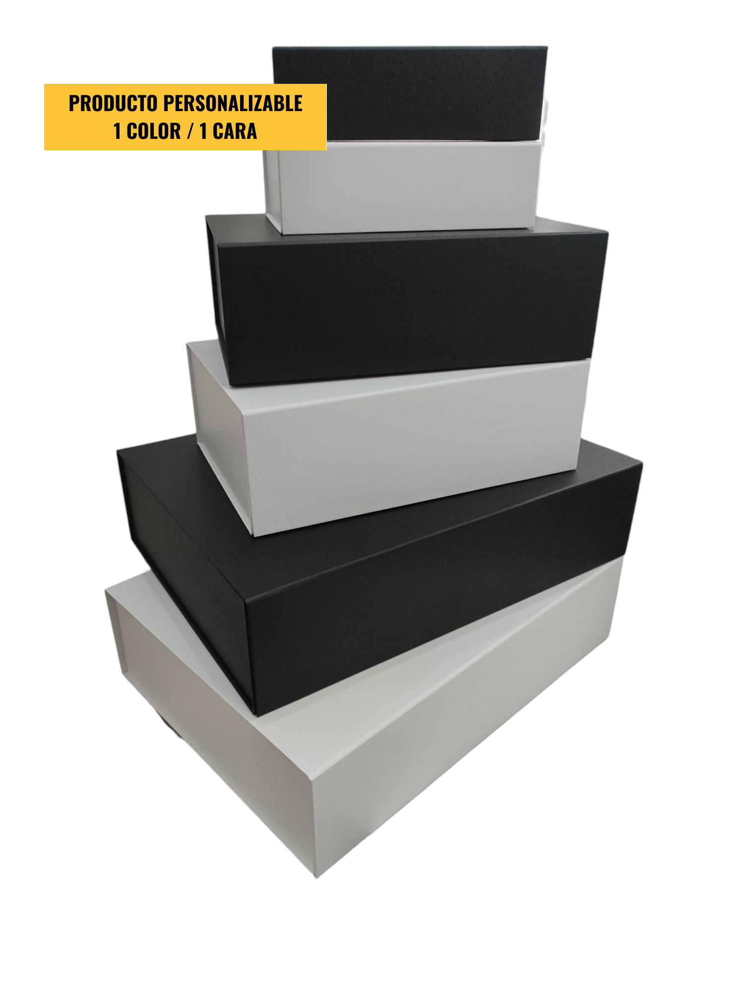 Caja Autoarmable Plegable Lujo con Cierre Magnético - Personalizable