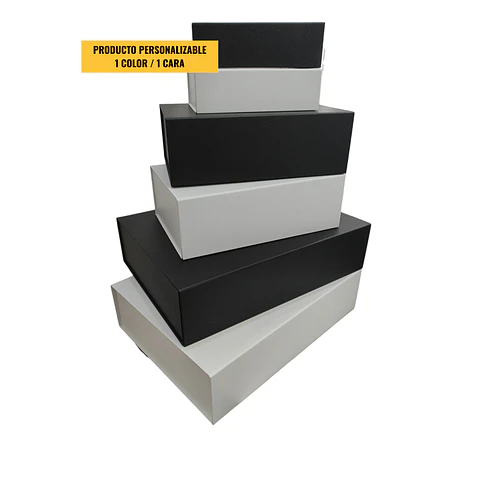 Caja Autoarmable Plegable Lujo con Cierre Magnético - Personalizable