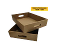Bandeja Autoarmable Microcorrugado Desayunos/Regalos/Otros - Personalizable