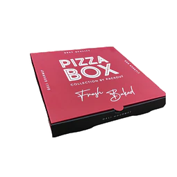 Caja PIZZA BOX Roja 