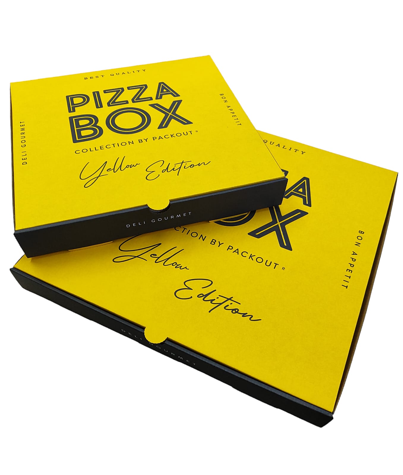 Caja PIZZA BOX Yellow