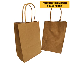 CYBER DAY !!!!!  Bolsas Kraft con Manilla  - COPY