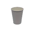 CYBER DAY !!!!! Vaso Café Polipapel Blanco 