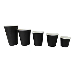 OFERTA MAYORISTA!!! Vaso Café Polipapel Negro 1.000 Unidades