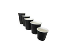 OFERTA MAYORISTA!!! Vaso Café Polipapel Negro 1.000 Unidades