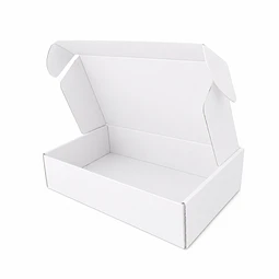 Caja Cartón Multiuso Autoarmable Blanca - Personalizable