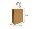 OFERTA MAYORISTA!!! Bolsas Kraft con Manilla 1000 Unidades
