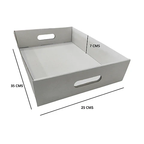 Bandeja Autoarmable Microcorrugado Desayunos/Regalos/Otros
