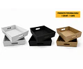 Bandeja Autoarmable Microcorrugado Desayunos/Regalos/Otros - Personalizable