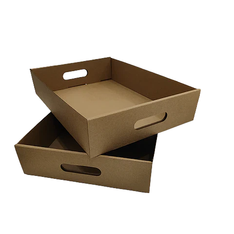 Bandeja Autoarmable Microcorrugado Desayunos/Regalos/Otros - Personalizable
