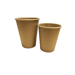 Vaso Café Polipapel Kraft 100 Unidades