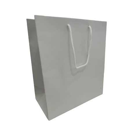 WINTER SALE!! Bolsa Cartón Lujo C/Manilla Cordón  20 Unidades
