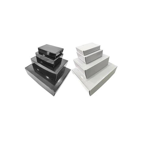 WINTER SALE!! Caja Autoarmable Revestida Brillante GLOSSY 50 Unidades