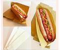 WINTER SALE!! Porta Hot Dog Papel Kraft 100 Unidades