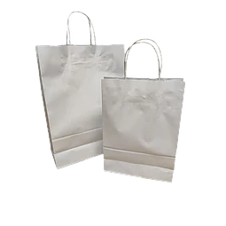 OFERTA CYBER DAY!!! Bolsa Papel Blanco con Manilla