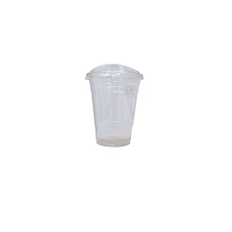 OFERTA CYBER DAY!!! Vaso Transparente PET + Tapa Con Boquilla/Botón 