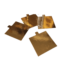 Base Torta Mini Cuadrada 100 unidades