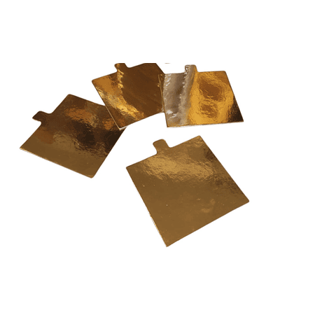 Base Torta Mini Cuadrada 100 unidades