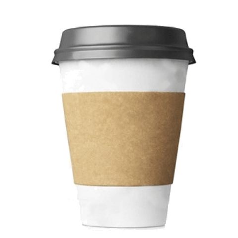 OFERTA MAYORISTA!!! Vaso Café Polipapel con Tapa + Manga 1000 Unidades