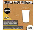 OFERTA MAYORISTA!!! Vaso Café Polipapel con Tapa + Manga 1000 Unidades
