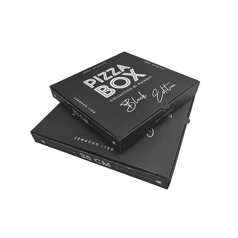 Caja PIZZA BOX Black Edition 