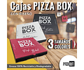 Caja PIZZA BOX Black Edition 