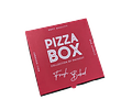 Caja PIZZA BOX Roja 